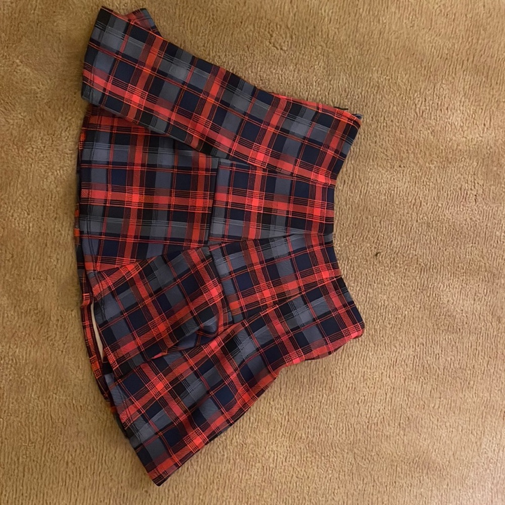 tommy hillfiger girls preppy plaid skirt